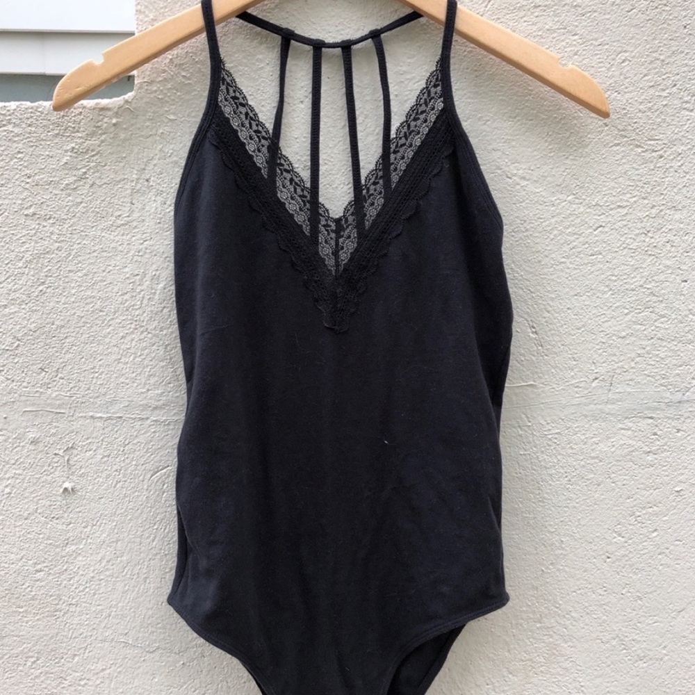 Abercrombie and Fitch black body suit